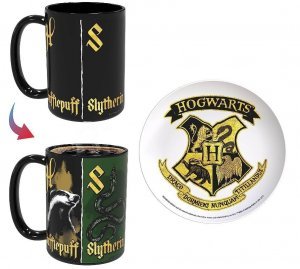 Набір посуду Гаррі Поттер Чашка хамелеон + тарілка Harry Potter Changing Mug and Plate Set