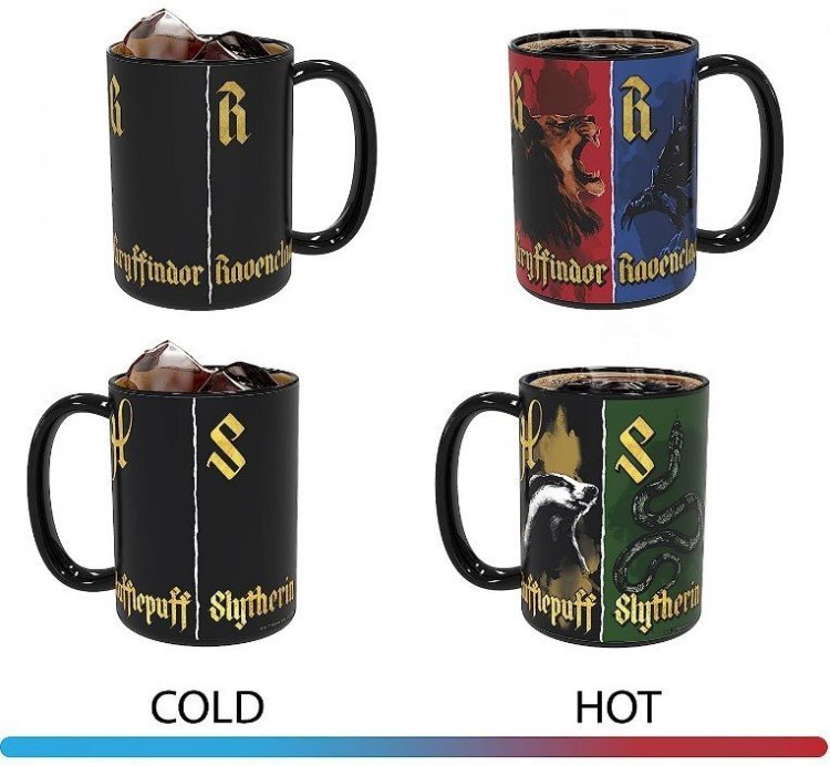 Набор посуды Гарри Поттер Чашка хамелеон + тарелка Harry Potter Changing Mug and Plate Set