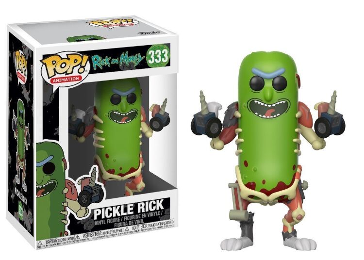 Фігурка Funko Rick and Morty Pickle Rick Фанко Рік та Морті Огірок 333