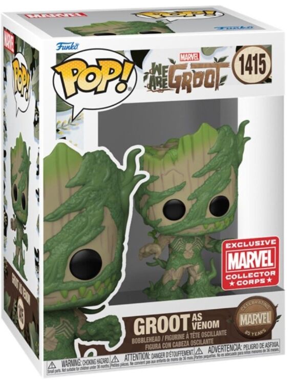 Фігурка Funko Marvel Groot As Venom Грут як Веном Exclusive 1415 Фігурка Funko Marvel Groot As Venom Грут як Веном Exclusive 1415