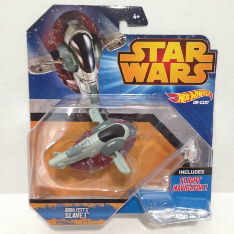 Фігурка Star Wars (Episode VII - The Force Awakens) Hot Wheels - Boba Fett's Slave 1 Фігурка Star Wars (Episode VII - The Force Awakens) Hot Wheels - Boba Fett's Slave 1