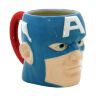Чашка Avengers - Captain America Head 15 oz. Molded Ceramic Mug