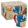Чашка Avengers - Captain America Head 15 oz. Molded Ceramic Mug