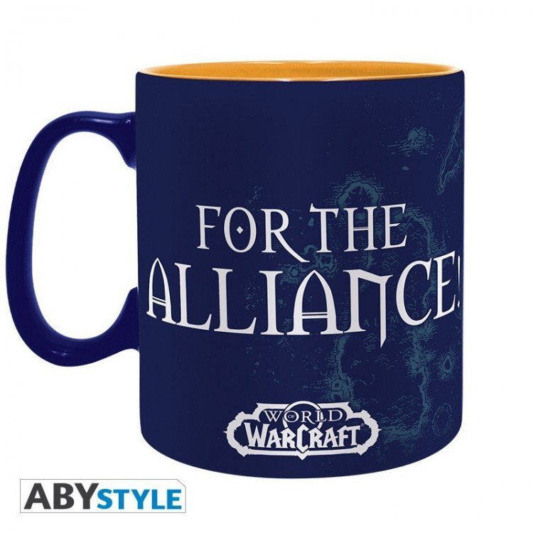 Чашка Abystyle World of Warcraft Logo Mug Alliance гуртка Альянс 460 мл. Чашка Abystyle World of Warcraft Logo Mug Alliance гуртка Альянс 460 мл.