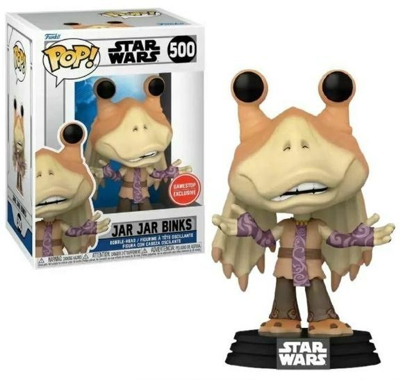 Фігурка Funko Star Wars Jar Jar Binks Exclusive Фанко Зоряні війни Джа-Джа Бінкс 500