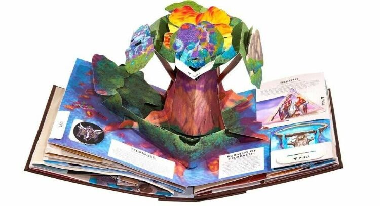 Книга Варкрафт 3D Тривимірна карта Азерота World of Warcraft Pop-Up Book (Тверда палітурка) (Eng)