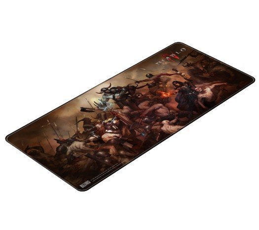 Килимок для миші ігрова поверхня Blizzard DIABLO 4 Heroes (Діабло) XL (90*42 cm) Килимок для миші ігрова поверхня Blizzard DIABLO 4 Heroes (Діабло) XL (90*42 cm)