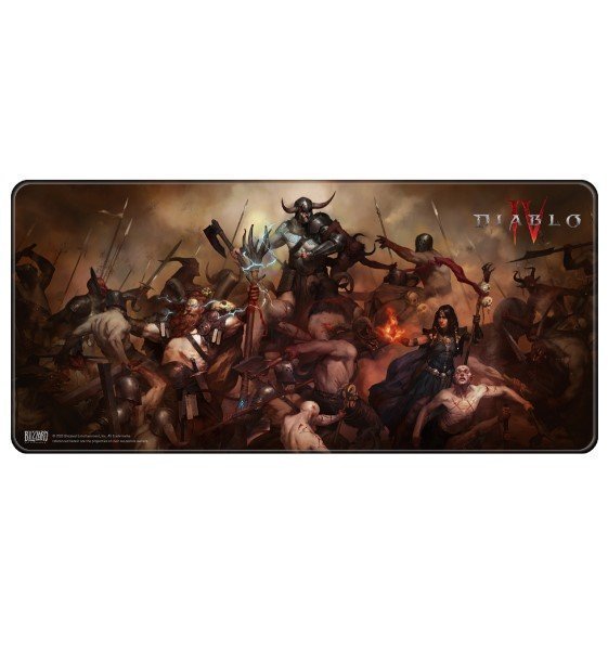 Килимок для миші ігрова поверхня Blizzard DIABLO 4 Heroes (Діабло) XL (90*42 cm) Килимок для миші ігрова поверхня Blizzard DIABLO 4 Heroes (Діабло) XL (90*42 cm)