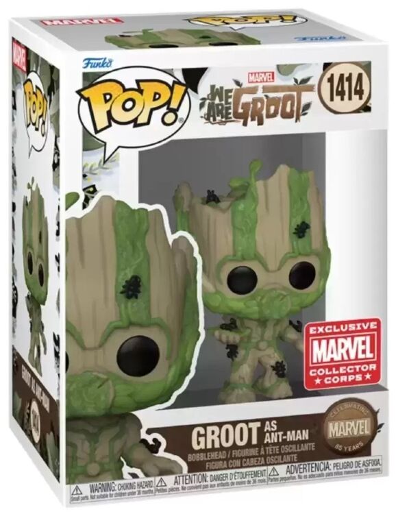 Фігурка Funko Marvel Groot As Ant-man Грут як Людина мураха Exclusive 1414 Фігурка Funko Marvel Groot As Ant-man Грут як Людина мураха Exclusive 1414
