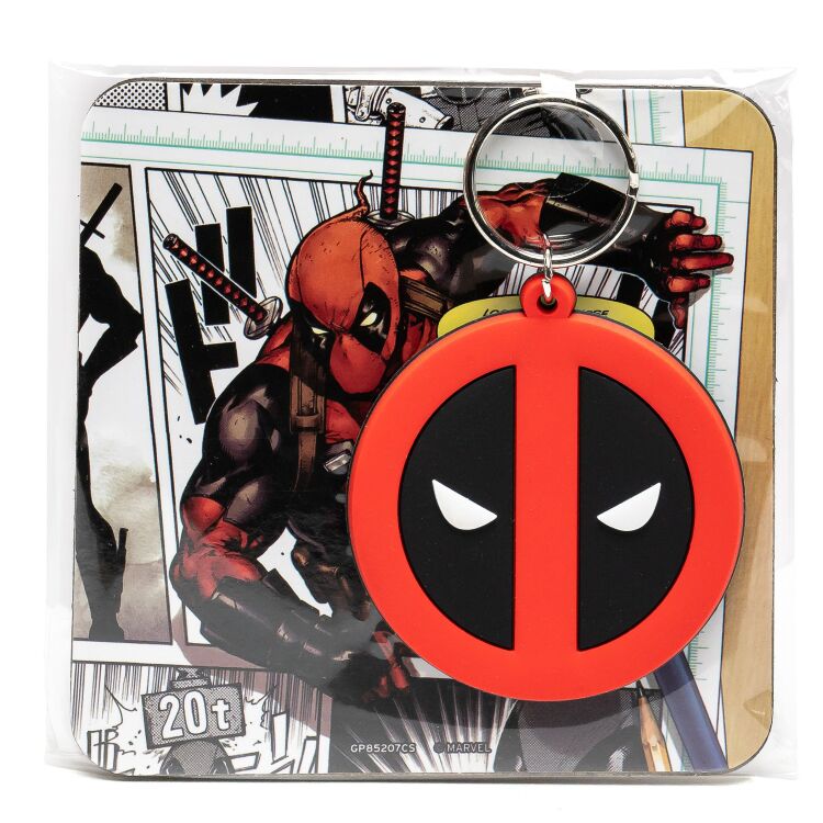 Подарочный набор Pyramid International Marvel: Deadpool Mug Set (чашка, подставка, брелок) Подарочный набор Pyramid International Marvel: Deadpool Mug Set (чашка, подставка, брелок)