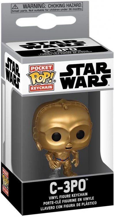 Брелок Funko Pocket Pop Star Wars Keychain C3PO