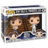 Фігурки Funko Bobble Star Wars: Han Solo and Princess Leia Фанк Зоряні війни (2 pack)