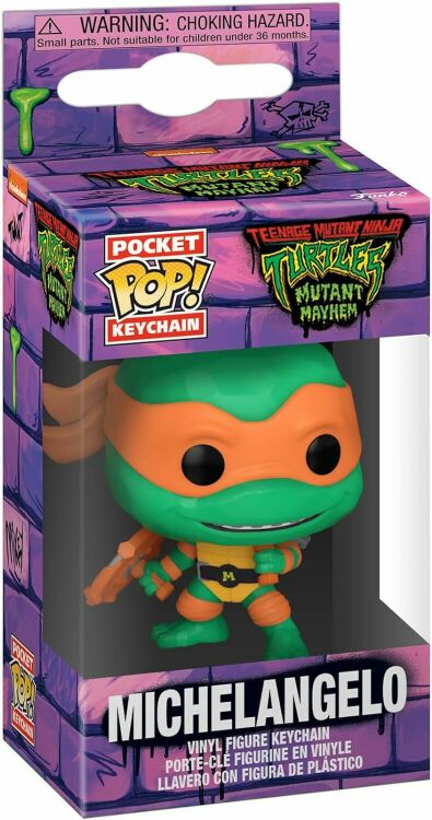 Брелок Funko TMNT Teenage Mutant Ninja Turtles Michelangelo фанко Черепашки ніндзя Мікеланджело 4 см. Брелок Funko TMNT Teenage Mutant Ninja Turtles Michelangelo фанко Черепашки ніндзя Мікеланджело 4 см.