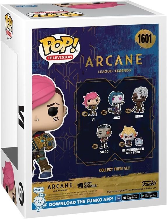 Фигурка Funko League Of Legends Arcane Vi фанко Лига легенд Ви 1601