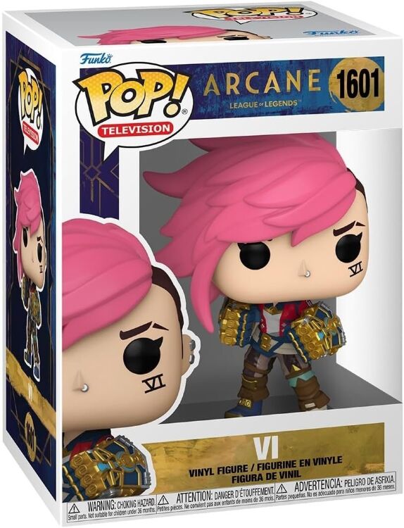 Фігурка Funko League Of Legends Arcane Vi фанко Ліга легенд Ві 1601 Фігурка Funko League Of Legends Arcane Vi фанко Ліга легенд Ві 1601