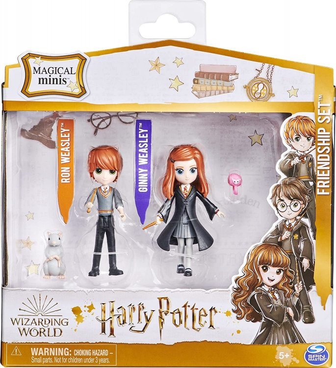 Набір фігурок Harry Potter - Ron and Ginny Weasley Set Рон та Джіні Візлі Набір фігурок Harry Potter - Ron and Ginny Weasley Set Рон та Джіні Візлі