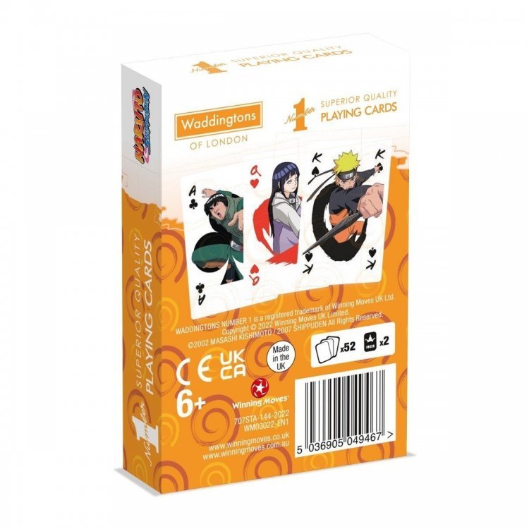 Гральні карти Наруто Naruto Playing Cards Game Waddingtons Number 1 Гральні карти Наруто Naruto Playing Cards Game Waddingtons Number 1