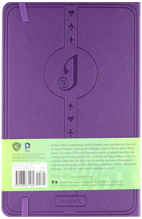 Блокнот The Joker Insights Journal - Ruled (Hardcover) Блокнот The Joker Insights Journal - Ruled (Hardcover)