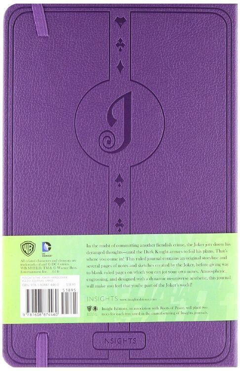 Блокнот The Joker Insights Journal - Ruled (Hardcover)