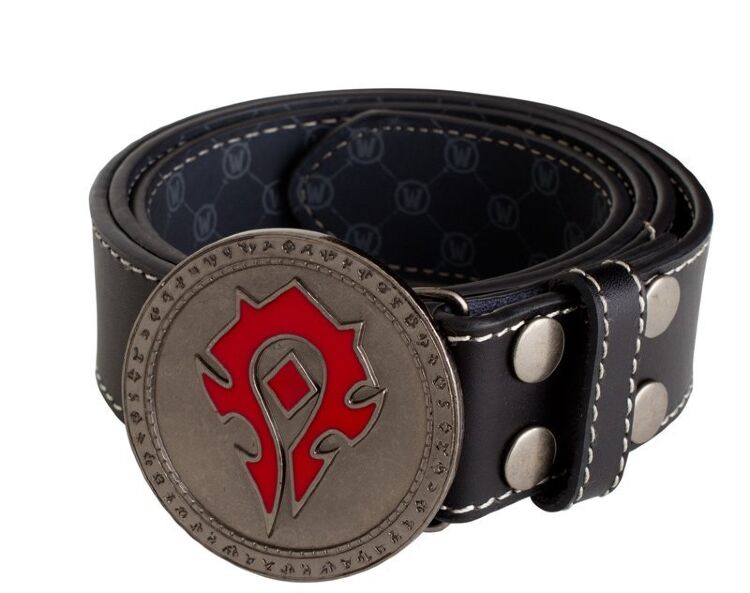 Ремінь + Пряжка World of Warcraft Horde Leather Belt