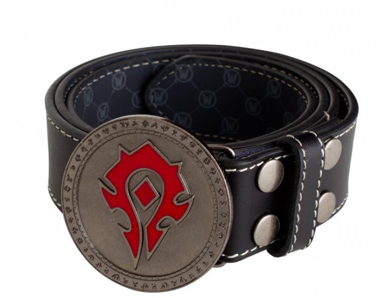 Ремінь + Пряжка World of Warcraft Horde Leather Belt Ремінь + Пряжка World of Warcraft Horde Leather Belt