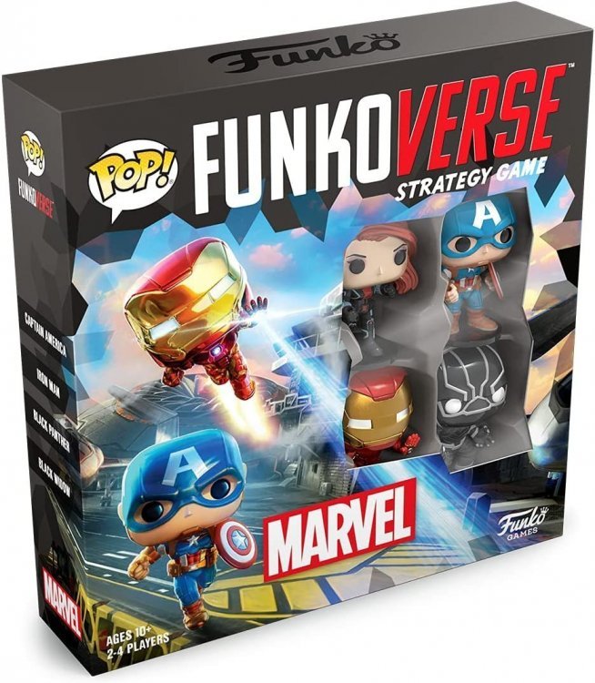 Настільна гра Funko Funkoverse Strategy Game: Marvel 100 Base Set Настільна гра Funko Funkoverse Strategy Game: Marvel 100 Base Set