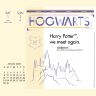 Каледарь Гарри Поттер 2022 Harry Potter Day-at-a-Time Box Calendar