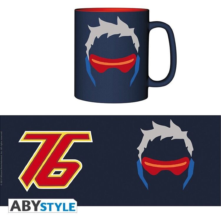 Кружка Abystyle Overwatch Soldat76 Mug чашка Солдат 76 Овервотч 460 мл Кружка Abystyle Overwatch Soldat76 Mug чашка Солдат 76 Овервотч 460 мл