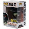 Фігурка Funko Star Wars Mandalorian Dark Trooper with Grogu фанко 488 Exclusive