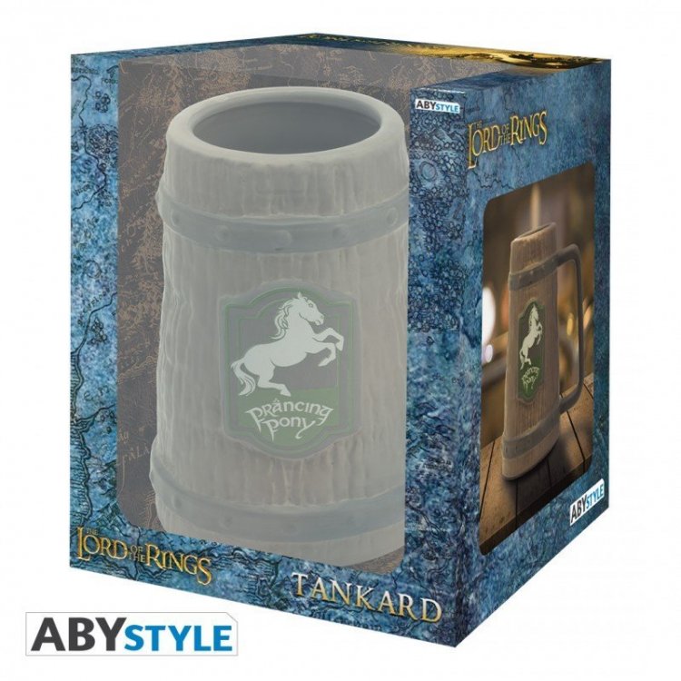 Чашка 3D Lord Of The Rings Tankard Prancing Pony кружка Властелин колец Скачущий пони 650 мл Чашка 3D Lord Of The Rings Tankard Prancing Pony кружка Властелин колец Скачущий пони 650 мл