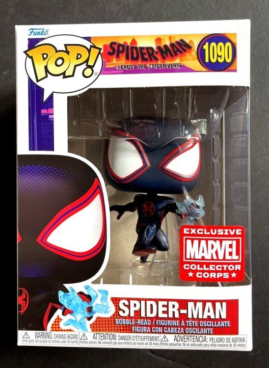 Фігурка Funko Marvel: Across the Spider Verse Spider-man Фанко Людина павук (Collector Corps Exclusive) 1090
