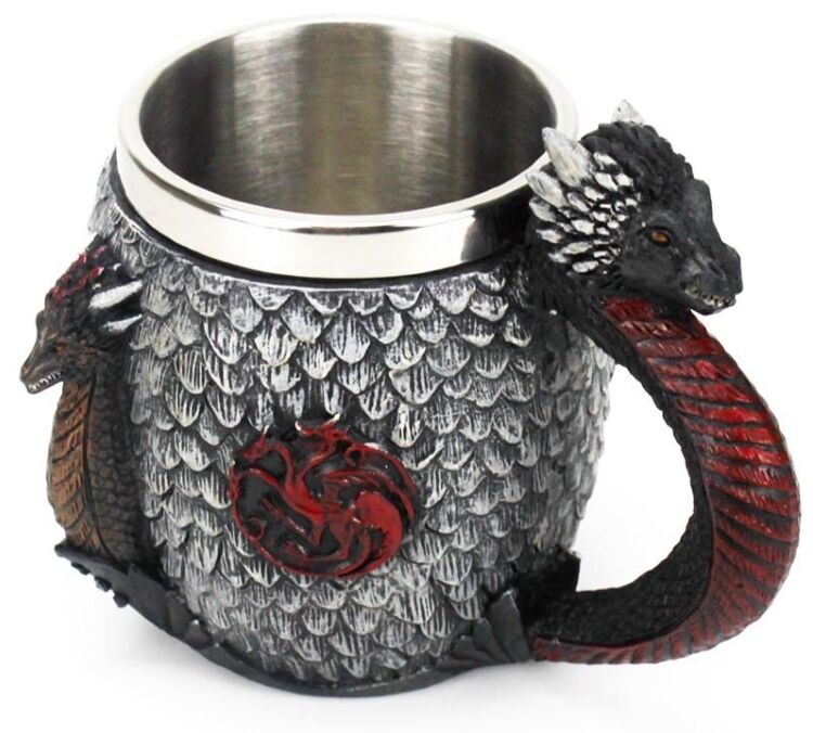 Кружка Game of Thrones Targaryen Fire and Blood Гра престолів Будинок Таргаріен