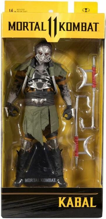 Фігурка McFarlane Mortal Kombat Kabal Action Figure 18 см.