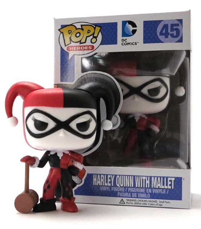 Фігурка Funko Super Heroes: Harley Quinn With Mallet 45 Харлі Квінн фанко