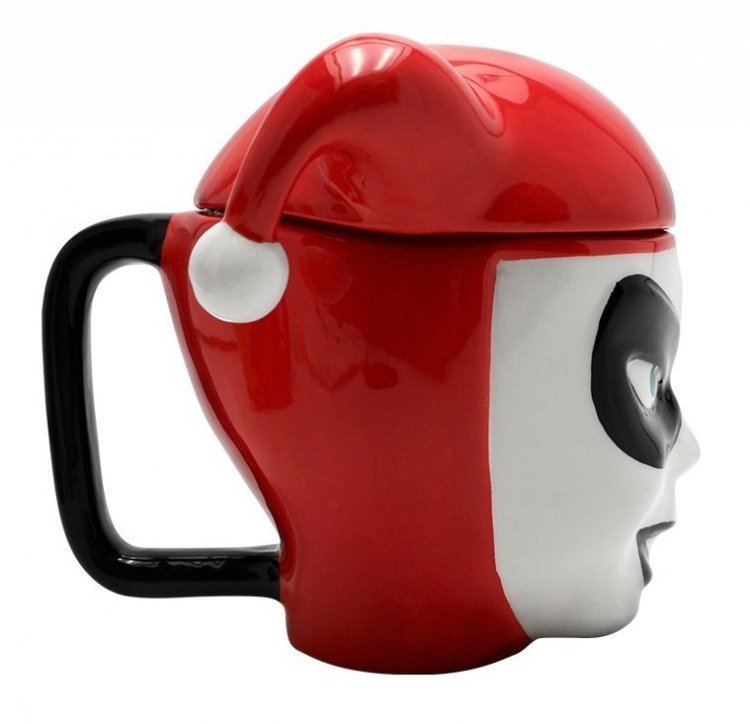 Чашка 3D DC Harley Quinn Sculpted ceramic Mug Кухоль Харлі Квін 300 мл Чашка 3D DC Harley Quinn Sculpted ceramic Mug Кухоль Харлі Квін 300 мл
