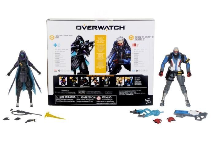 Фигурка Overwatch Ultimates Series Soldier: 76 and Ana Collectible Action Figure Dual Pack