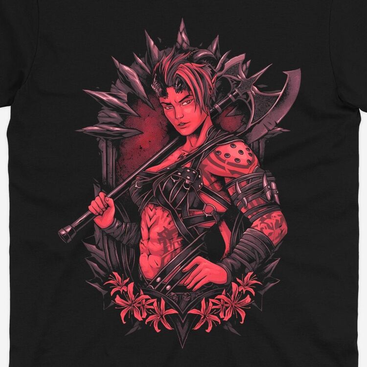 Футболка Morze Baldurs Gate Karlach Брама Балдура Карлах (розмір L)