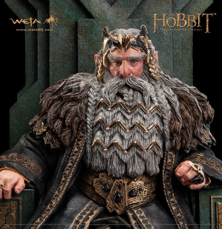 Статуетка The Hobbit King Thror On Throne Statue (Weta Collectibles) Limited edition Статуетка The Hobbit King Thror On Throne Statue (Weta Collectibles) Limited edition