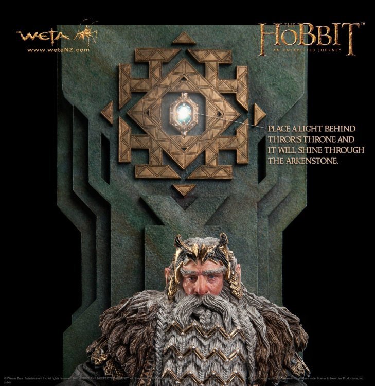 Статуетка The Hobbit King Thror On Throne Statue (Weta Collectibles) Limited edition Статуетка The Hobbit King Thror On Throne Statue (Weta Collectibles) Limited edition