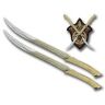 The Hobbit Legolas Fantasy Fighting Swords with  Display