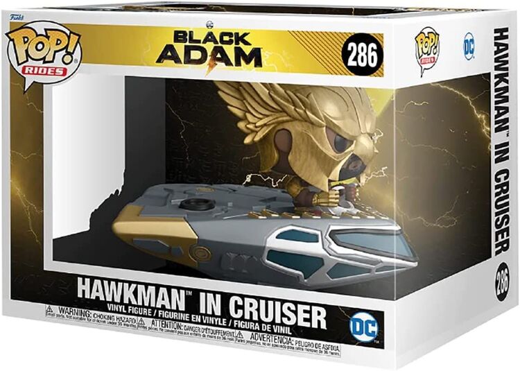 Фигурка Funko DC Black Adam Hawkman in Cruiser Фанко Чёрный Адам Человек Ястреб 286 Фигурка Funko DC Black Adam Hawkman in Cruiser Фанко Чёрный Адам Человек Ястреб 286