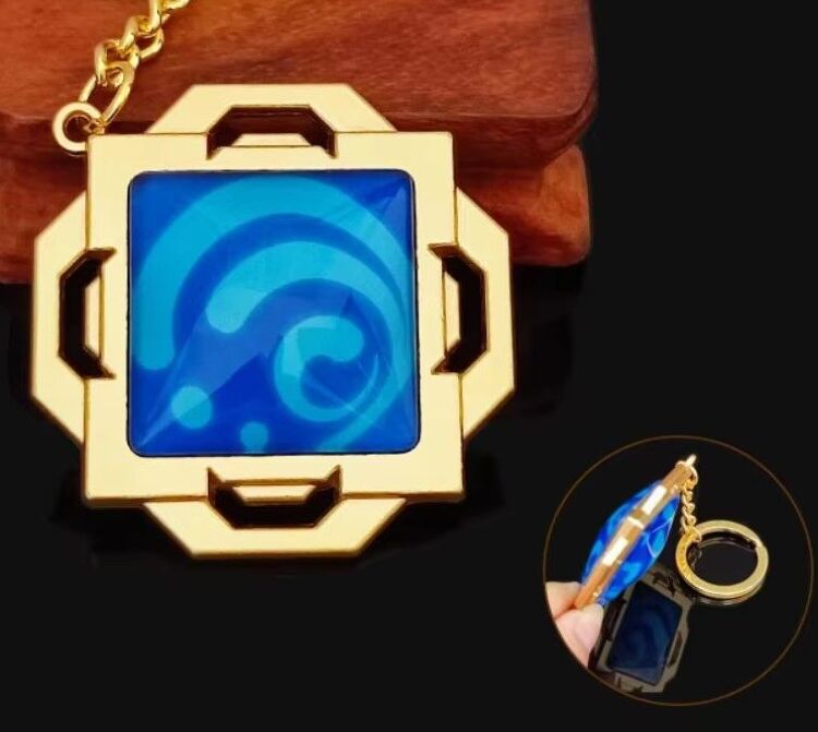 Брелок Genshin Impact Anime Keychain Геншін Імпакт метал 5 см. №4 Брелок Genshin Impact Anime Keychain Геншін Імпакт метал 5 см. №4