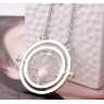 Кулон Harry Potter Маховик часу Гаррі Поттер (Time Turner Necklace) срібний Кулон Harry Potter Маховик часу Гаррі Поттер (Time Turner Necklace) срібний
