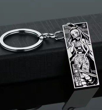 Брелок Demon Slayer Nezuko Kamado Незуко Камадо Клинок, рассекающий демонов метал Брелок Demon Slayer Nezuko Kamado Незуко Камадо Клинок, рассекающий демонов метал