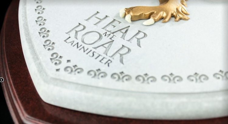 Настенный герб Game of Thrones LANNISTER House Crest Wall Plaque