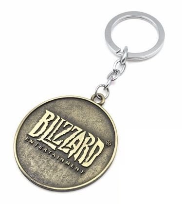 Брелок Overwatch Keychain - Metal Blizzard bronze