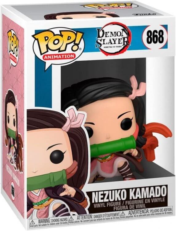 Фігурка Funko Demon Slayer Nezuko Kamado Фанко Незуко Камадо Клинок, що розсікає демонів 868 Фігурка Funko Demon Slayer Nezuko Kamado Фанко Незуко Камадо Клинок, що розсікає демонів 868