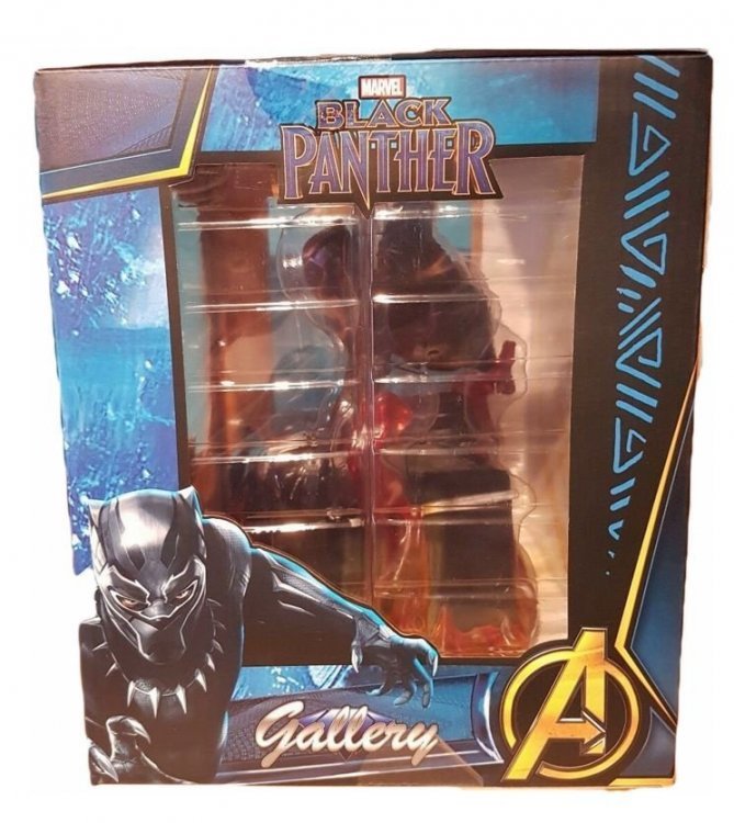 Фігурка Diamond Select Toys Marvel Gallery: Black Panther Figure - Чорна пантера