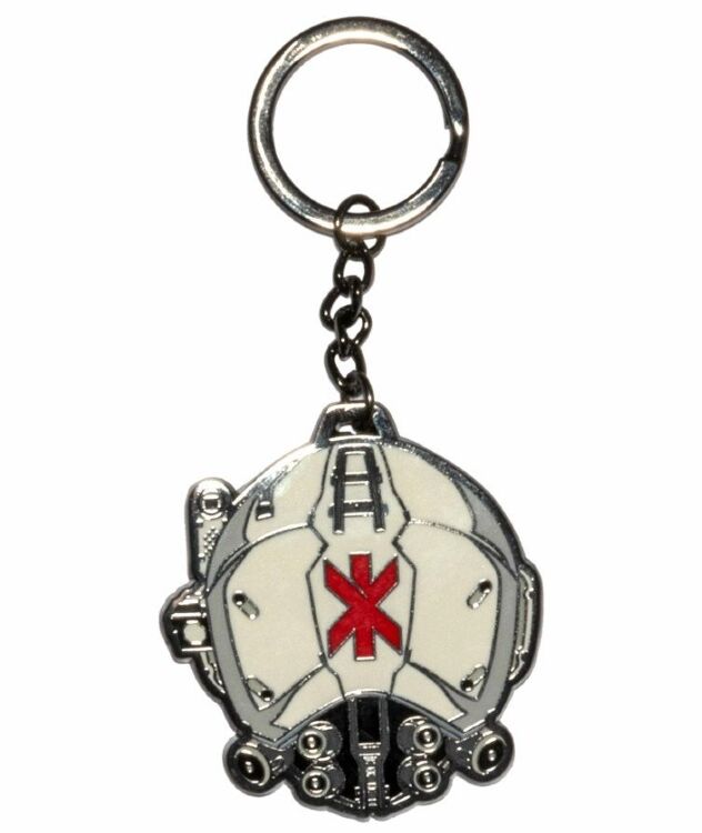 Брелок JINX Cyberpunk 2077 Heads Up Metal Keychain   Брелок JINX Cyberpunk 2077 Heads Up Metal Keychain