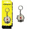 Брелок JINX Cyberpunk 2077 Heads Up Metal Keychain Брелок JINX Cyberpunk 2077 Heads Up Metal Keychain